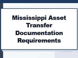 Mississippi Asset Transfer Documentation Requirements